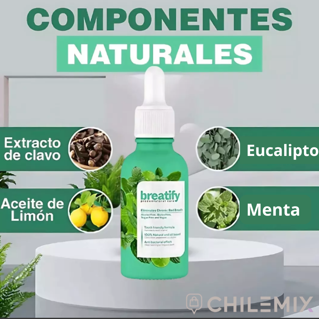 BREATIFY™ - GOTAS PARA MAL ALIENTO