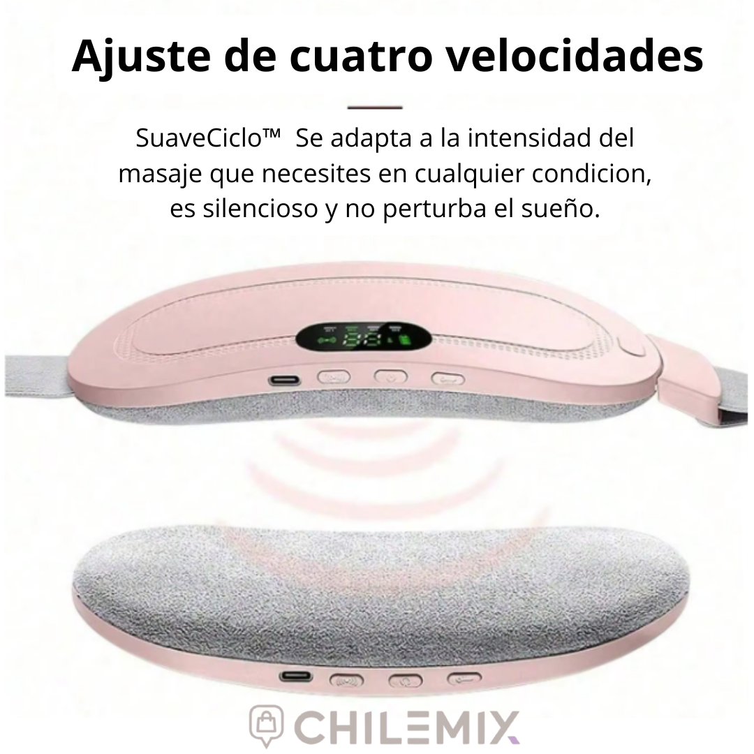 SuaveCiclo™ - Cinturón masajeador térmico